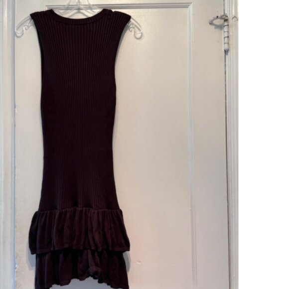 Urban Outfitters Kimchi Blue Katrina Drop Waist Sweater Mini Dress Minimalist - Picture 5 of 11